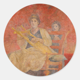 Adesivo Arte Musical do Vizinho Fresco, Romano Antigo Pomp