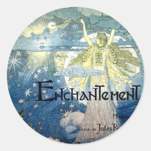 Adesivo Arte Nouveau do encantamento