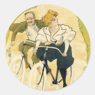 Adesivo Arte Nova Antiga, Bicicletas Gladiator Cycles