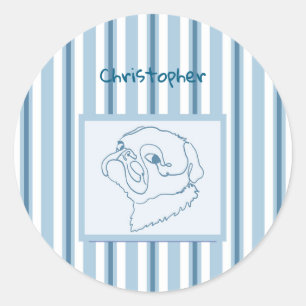 Adesivo Arte Personalizada de Linha de Bath de Verão