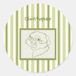 Adesivo Arte Personalizada de Linha de Bath de Verão