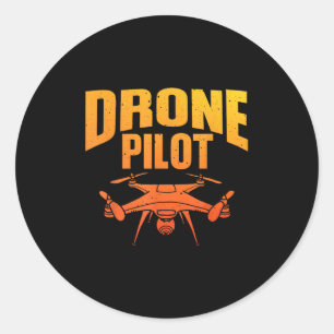 Adesivo Arte Piloto Drone Para Homens Mulheres Drones Entu
