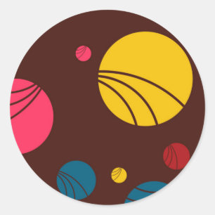 Adesivo Arte positiva, brincalhão, feliz, moderna, legal