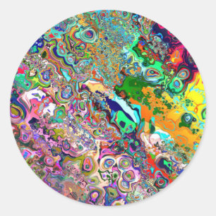 Adesivo Arte psicadélico