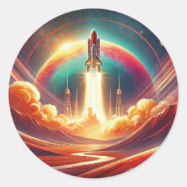 Adesivo arte surreal