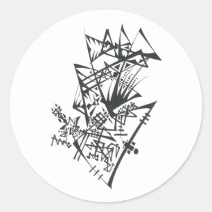 Adesivo Arte Tribal Abstrato Preto e Branco 12 Tatuagem