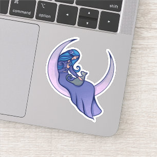 Adesivo Arte Wicca de Moleque de Bruxa