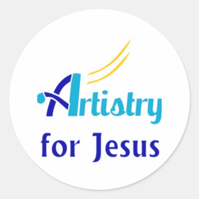 Adesivo Artéria Para Jesus Stickers (Frente)
