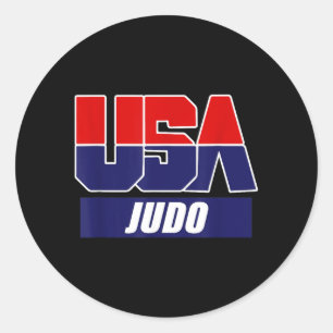 Adesivo Artes Marciais de Judô 2024 Equipe EUA