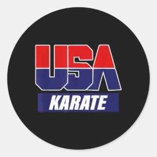 Adesivo Artes Marciais de Karatê 2021 EUA Equipe