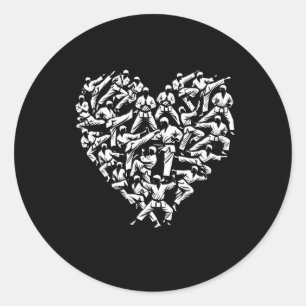 Adesivo Artes Marciais Para A Luta Contra O Karato - Coraç