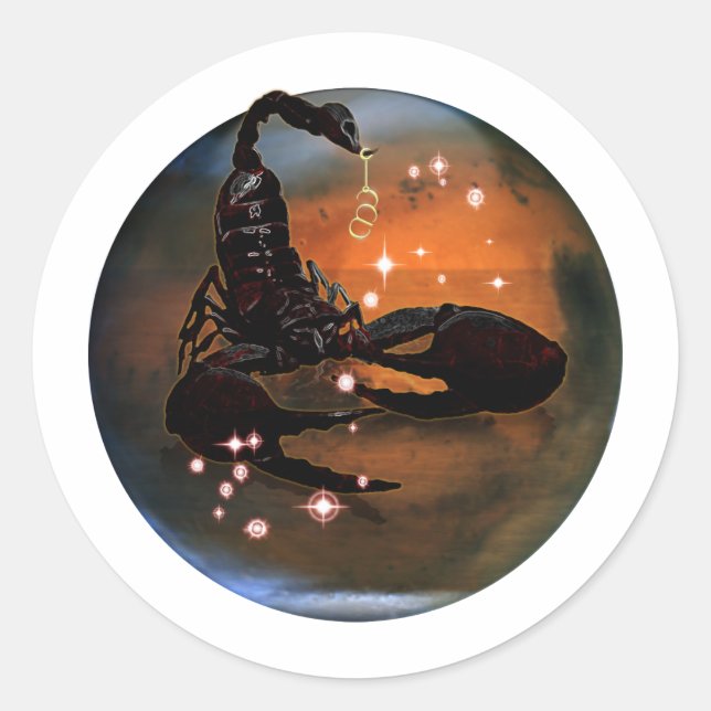 Adesivo Artesanato Dungeon Zodiac - Scorpio (Frente)