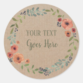 Adesivo Artesanato Floral de Ferida de Vintagem do Produto