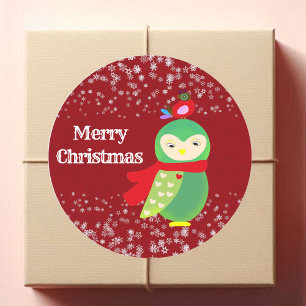Adesivo Artesanatos da Festa Verde de Natal Feliz do Miúd