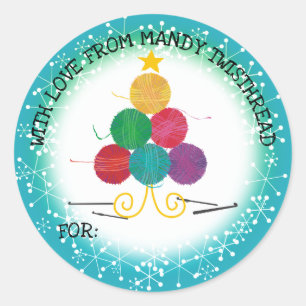 Adesivo Artesanatos de ganchos da árvore de natal