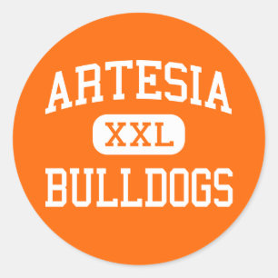 Adesivo Artesia - buldogues - alto - Artesia New mexico