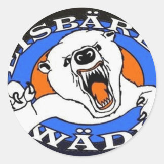 Adesivo artigo de urso branco