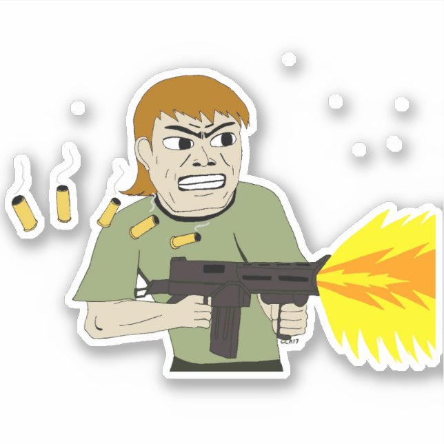 Adesivo artilheiro (Frente)