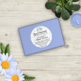 Adesivo Artisan Soap Blue Chamomile Label 🧼
