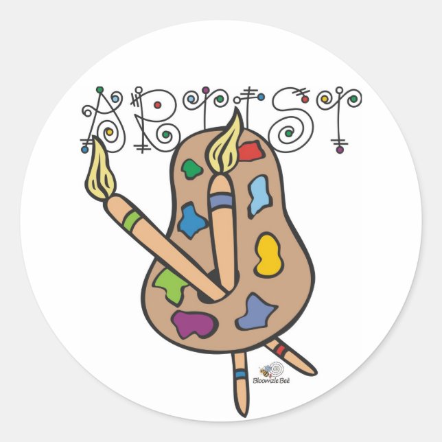 Adesivo Artista (Frente)