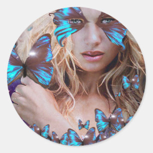 ADESIVO ARTISTA BLUE BUTERRFLY BEAUTY