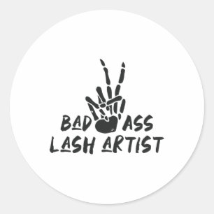 Adesivo Artista de Lash Mau Skelleton Halloween Lash Artig
