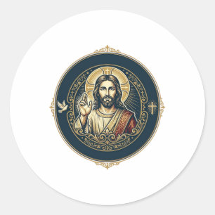 Adesivo Artista Digital Jesus Camiseta de Arte para iPad I