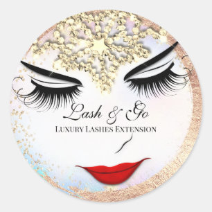 Adesivo Artista Makeup Lash Extension Lábios Beauty Star