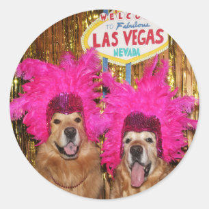 Adesivo Artistas do golden retriever