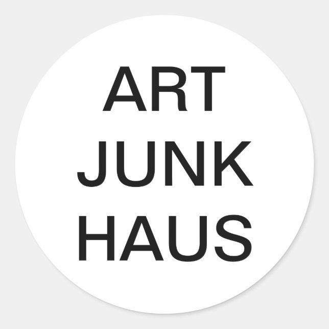 Adesivo ARTJUNKHAUS Jeff Hankamer Artjunkhaus SPLASH-ART (Frente)
