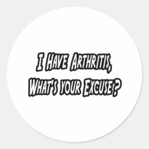 Adesivo Artrite... com licença?