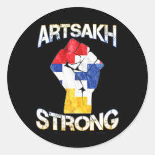 Adesivo Artsakh Forte Defende Artsakh Armênia Sinalizador