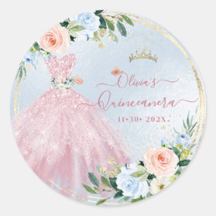 Adesivo ArtsApp H2 Rosas Beije Rosa Brilhante Quinceanera