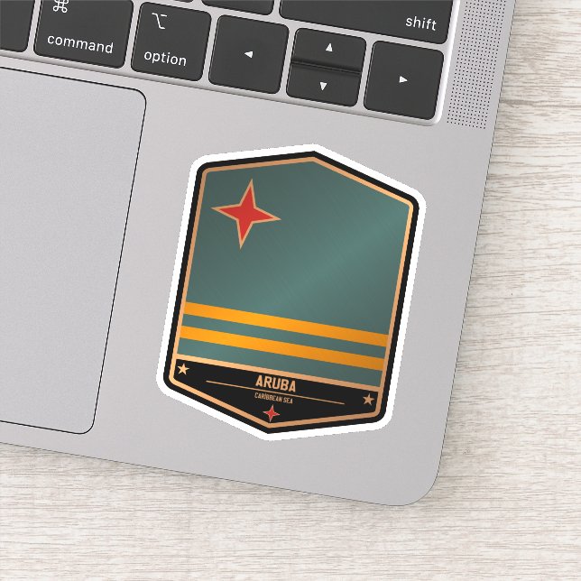Adesivo Aruba (Detalhe)