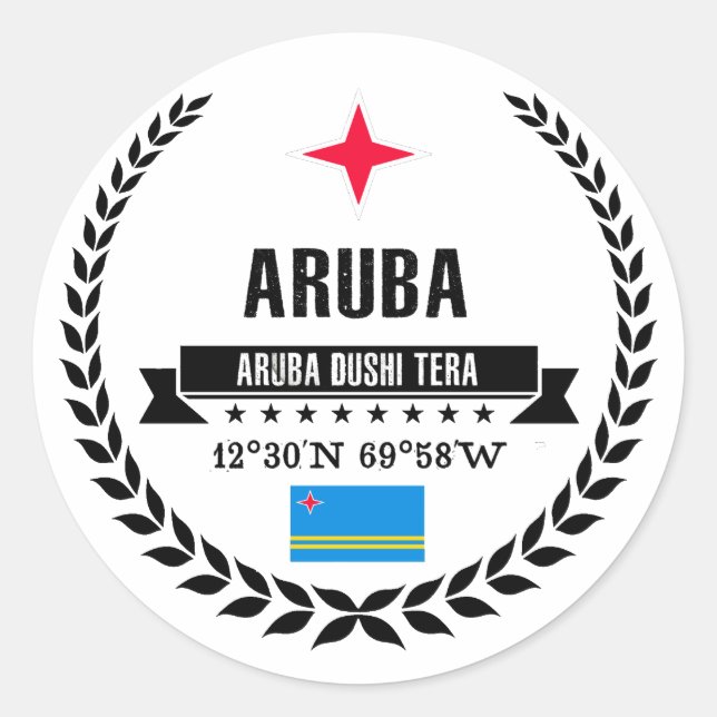 Adesivo Aruba (Frente)