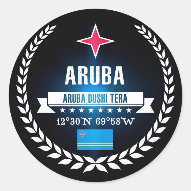 Adesivo Aruba (Frente)