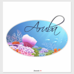 Adesivo Aruba decal