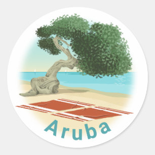 Adesivo Aruba Sticker