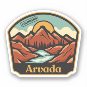 Adesivo Arvada, Colorado