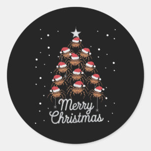 Adesivo Árvore aranha aranha aranhas árvore de Natal Topo1