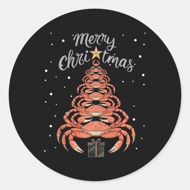 Adesivo Árvore Árvore do Carangueiro do Caranguejo Árvore  (Frente)