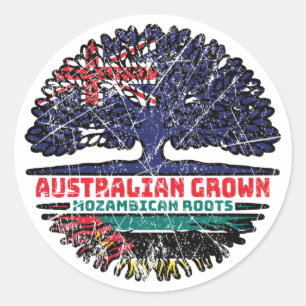 Adesivo Árvore australiana moçambicana