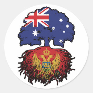 Adesivo Árvore Australiana Montenegro