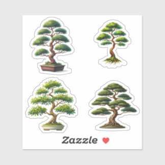 Adesivo árvore bonsai