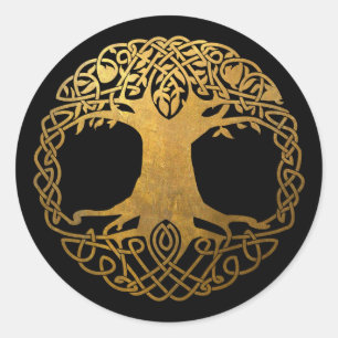 Adesivo Árvore Celta do ouro da Vida