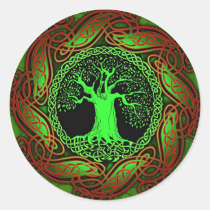 Adesivo Árvore celta (versão iluminada)