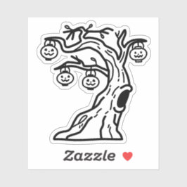 Adesivo Árvore com lanterna suspensa