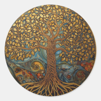 Adesivo Árvore da Vida de William Morris Vintage Pré-Rafae