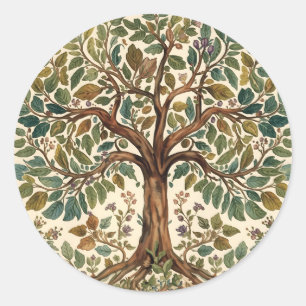 Adesivo Árvore da Vida de William Morris Vintage Pré-Rafae