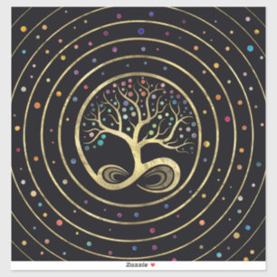 Adesivo Árvore da Vida - Espiral Infinito